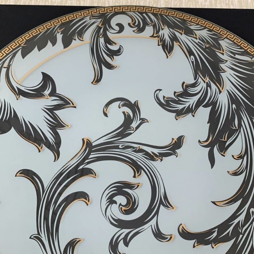 VERSACE LARGE PLATTER / SERVING PLATE ARABESQUE - Picture 3 of 10